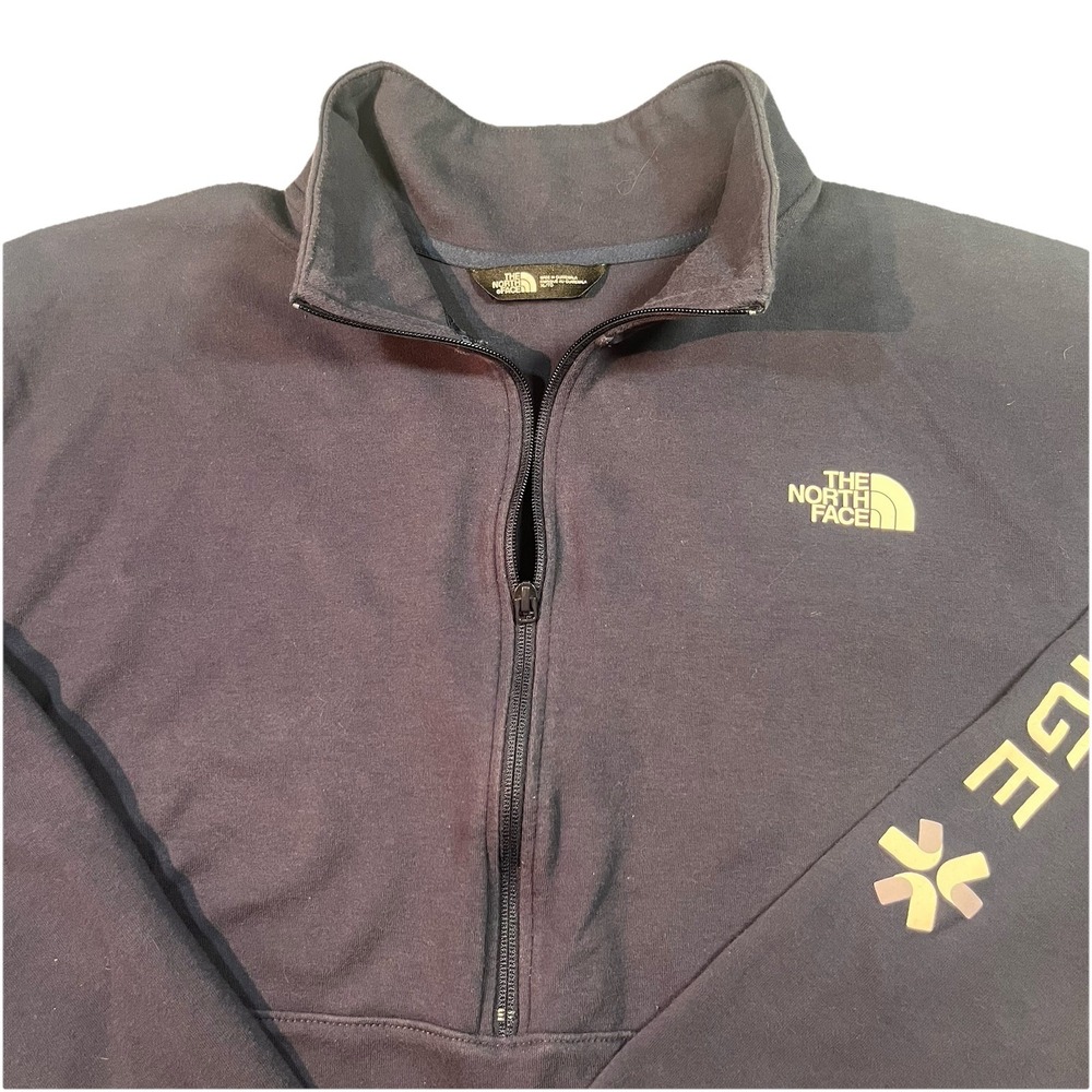 The North Face Women's 1/2 Zip Pullover Sweatshirt Size‎ XL Navy EUC *read*
